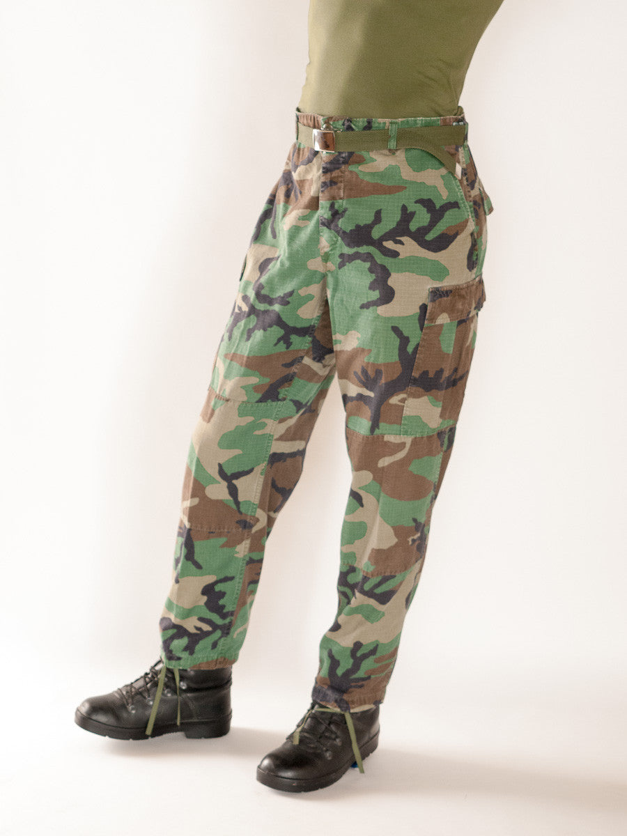 Original WW2 US Army M43 Combat Trousers - Size 34x31